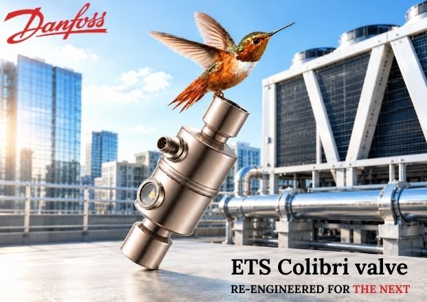 معرفی شیر انبساط الکترونیکی Danfoss ETS Colibri