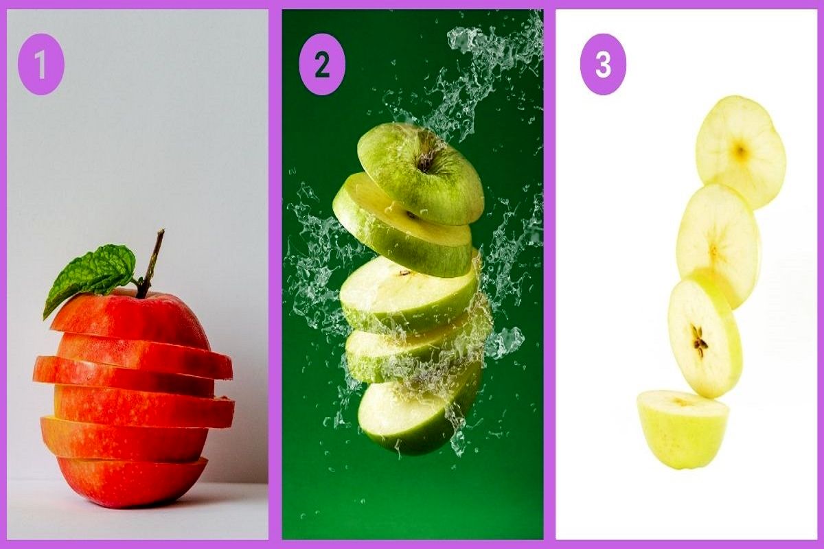 با انتخاب یک سیب بفهم که چقدر آتیش بیار معرکه ای! | تست روانشناسی