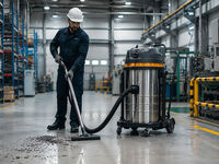 راهنمای انتخاب جارو صنعتی مناسب برای کارخانه‌ها و محیط‌های بزرگ
