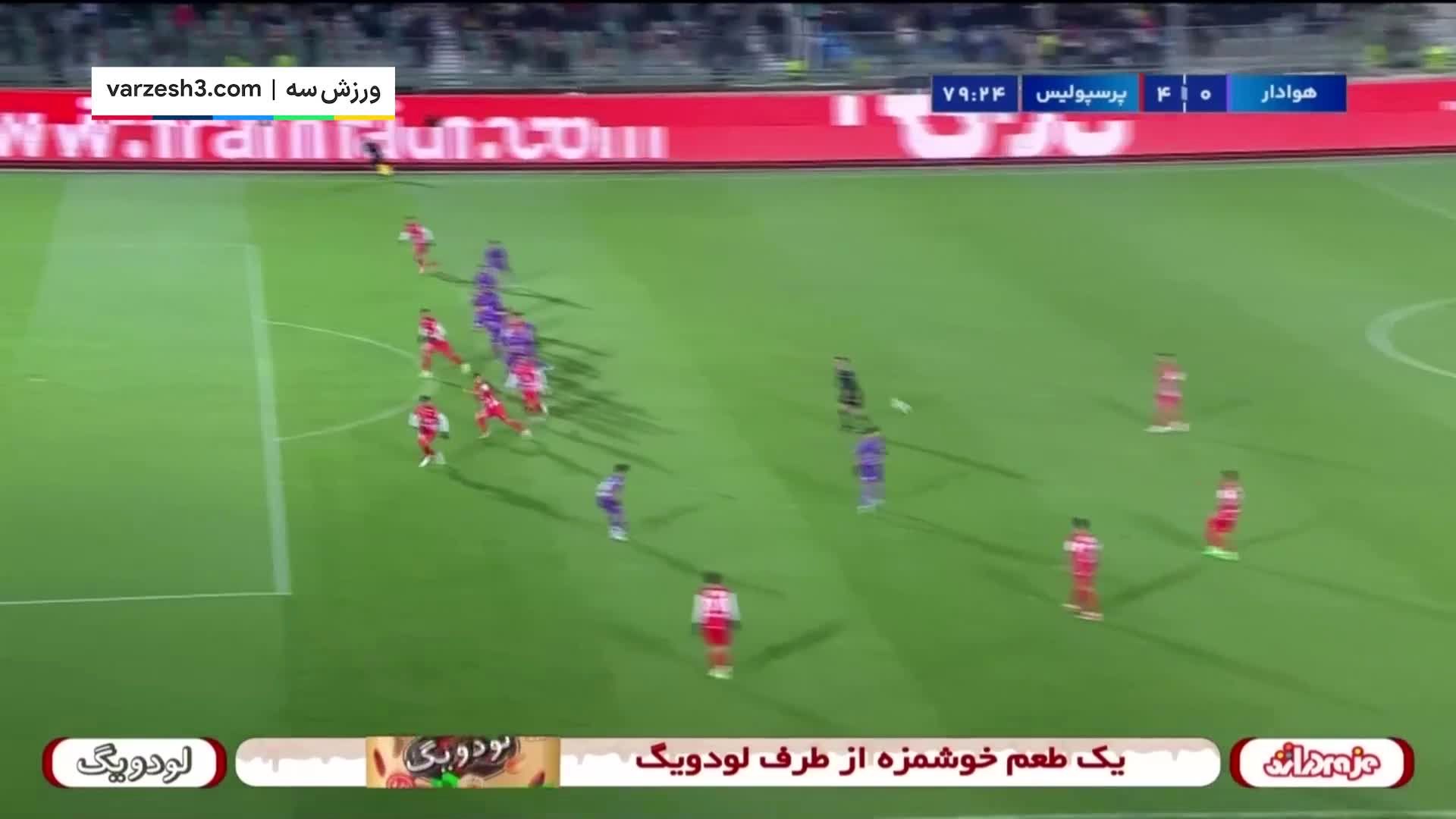 هت‌تریک علی علیپور برابر هوادار
