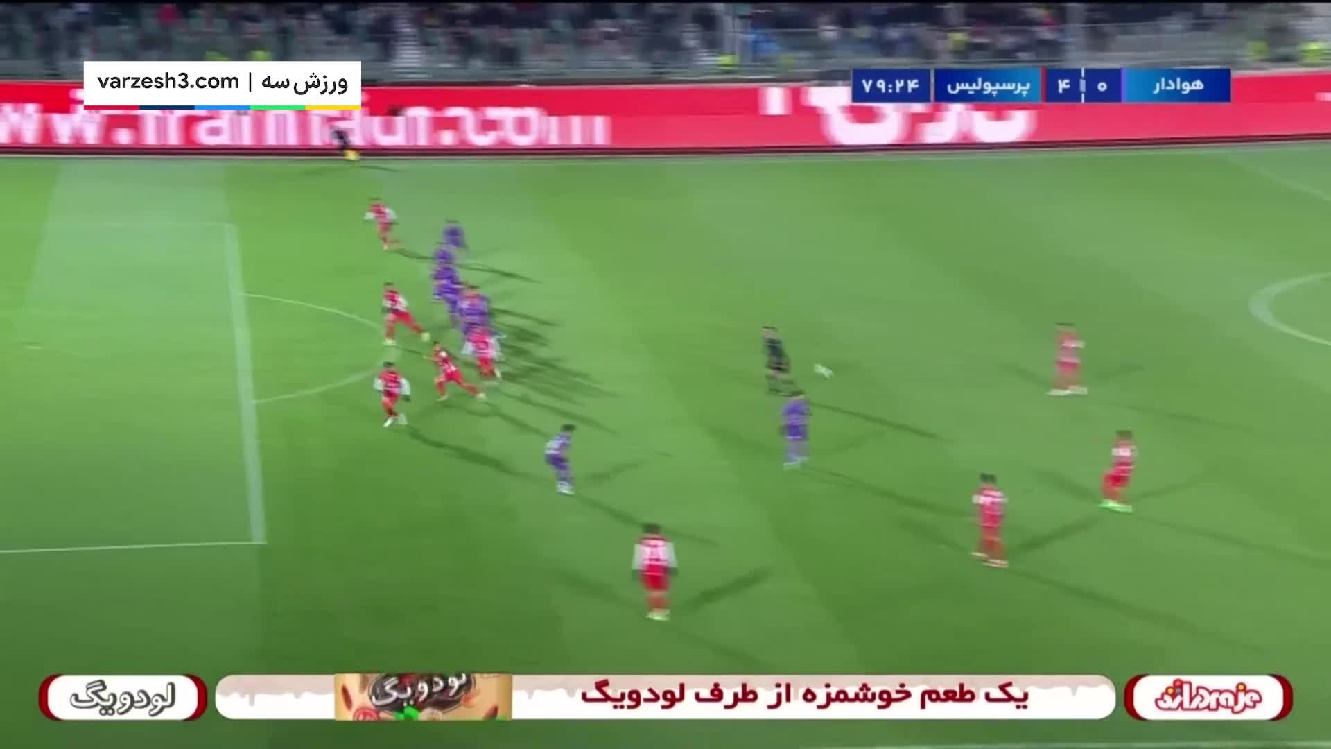  هت‌تریک علی علیپور برابر هوادار
