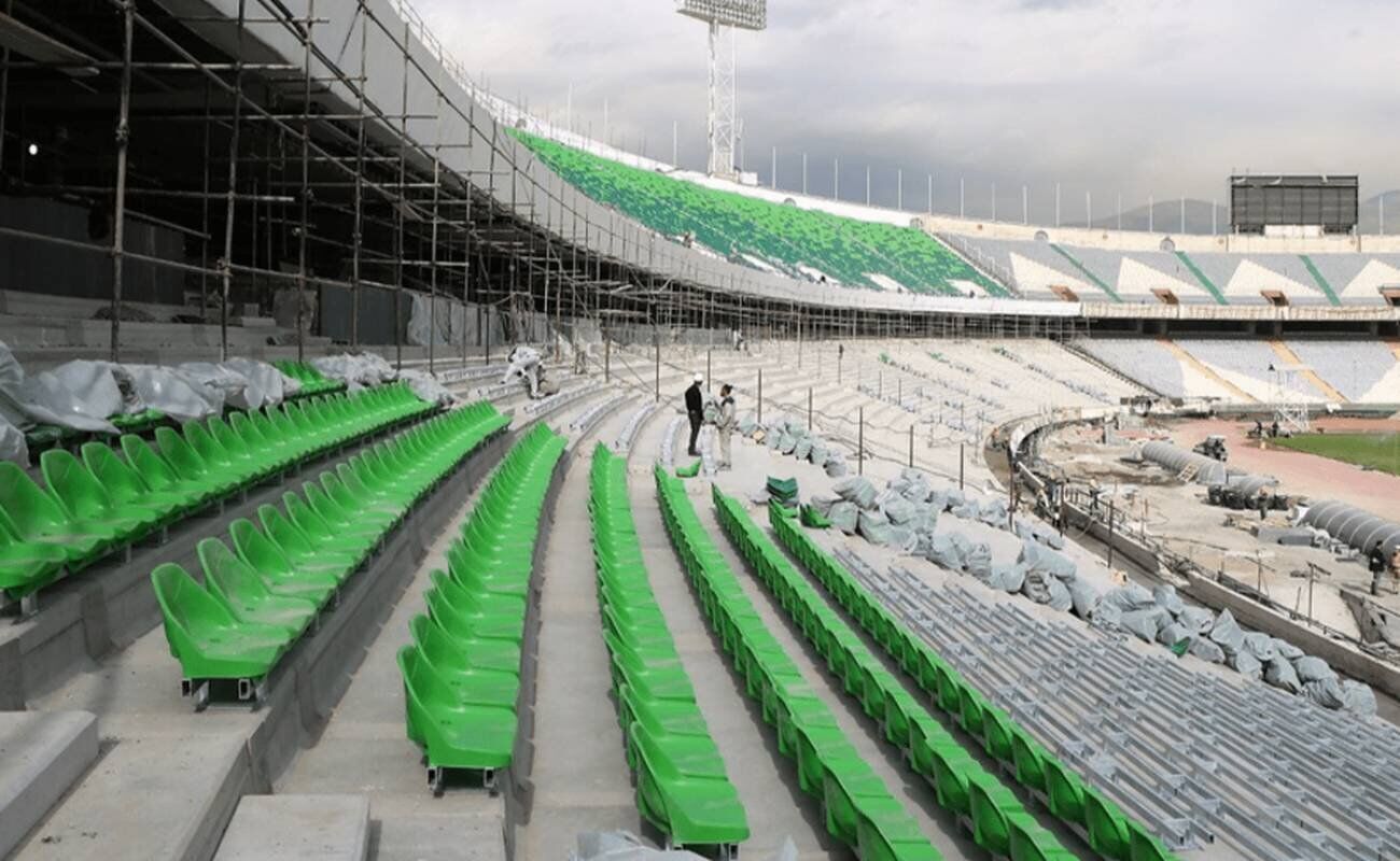 استادیوم آزادی هنوز ۴۰ سال عقب‌تر از دوران مدرن