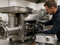 تعمیر موتور یا گیربکس چرخ گوشت الکتروکار؛ کدام بخش خراب شده است؟
