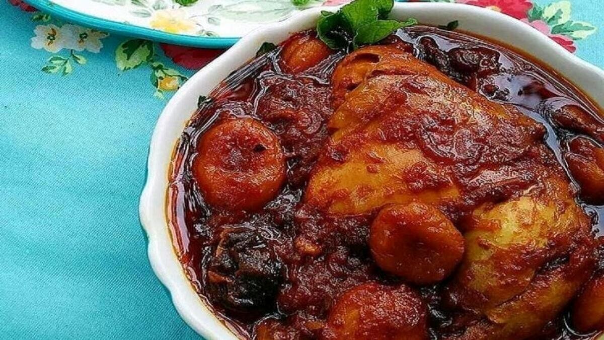 دستور تهیه خورشت انار آلو خوشمزه تنها در یک ساعت