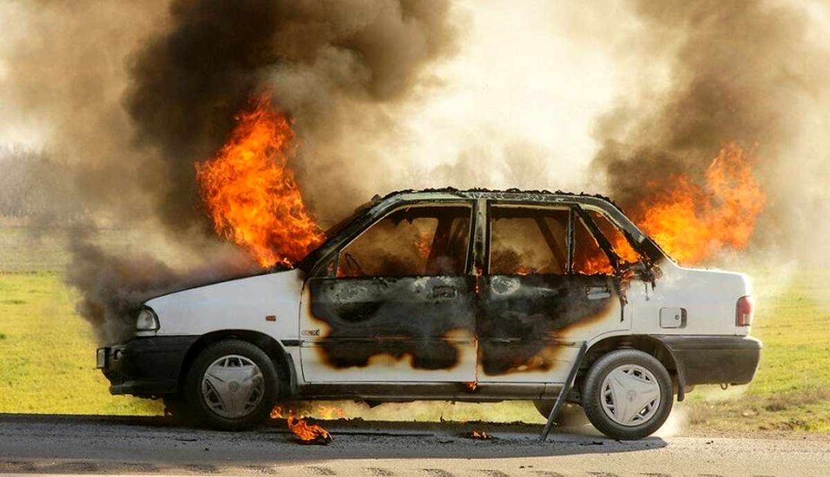 جزئیات حادثه وحشتناک در گرگان | عروس جوان با همدستی پسر غریبه، خودرو نامزدش را آتش زد