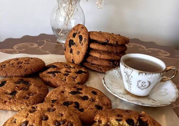 آموزش پخت یک کوکی خوشمزه و عالی / طرز تهیه کوکی نیویورکی فقط در 10 دقیقه 