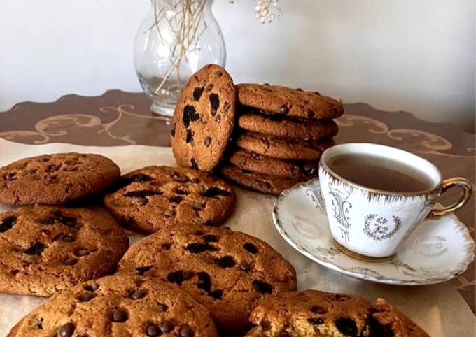 آموزش پخت یک کوکی خوشمزه و عالی / طرز تهیه کوکی نیویورکی فقط در 10 دقیقه 