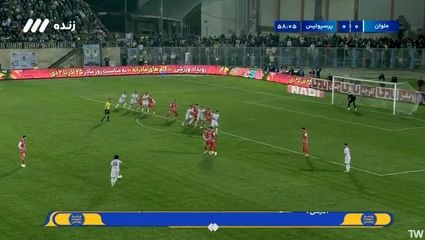 گل دوم پرسپولیس به ملوان توسط فرجی