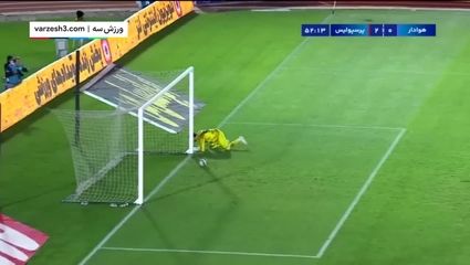 گل دوم پرسپولیس به هوادار با دبل علیپور