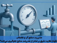 مدیریت منابع آب و فاضلاب: چگونه نظارت دقیق بر فشار از هدررفت منابع جلوگیری می‌کند؟